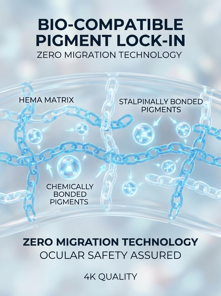 FDA-zertifizierte Pigmente in medizinischer Qualität für farbige Kontaktlinsen von MiomiCon