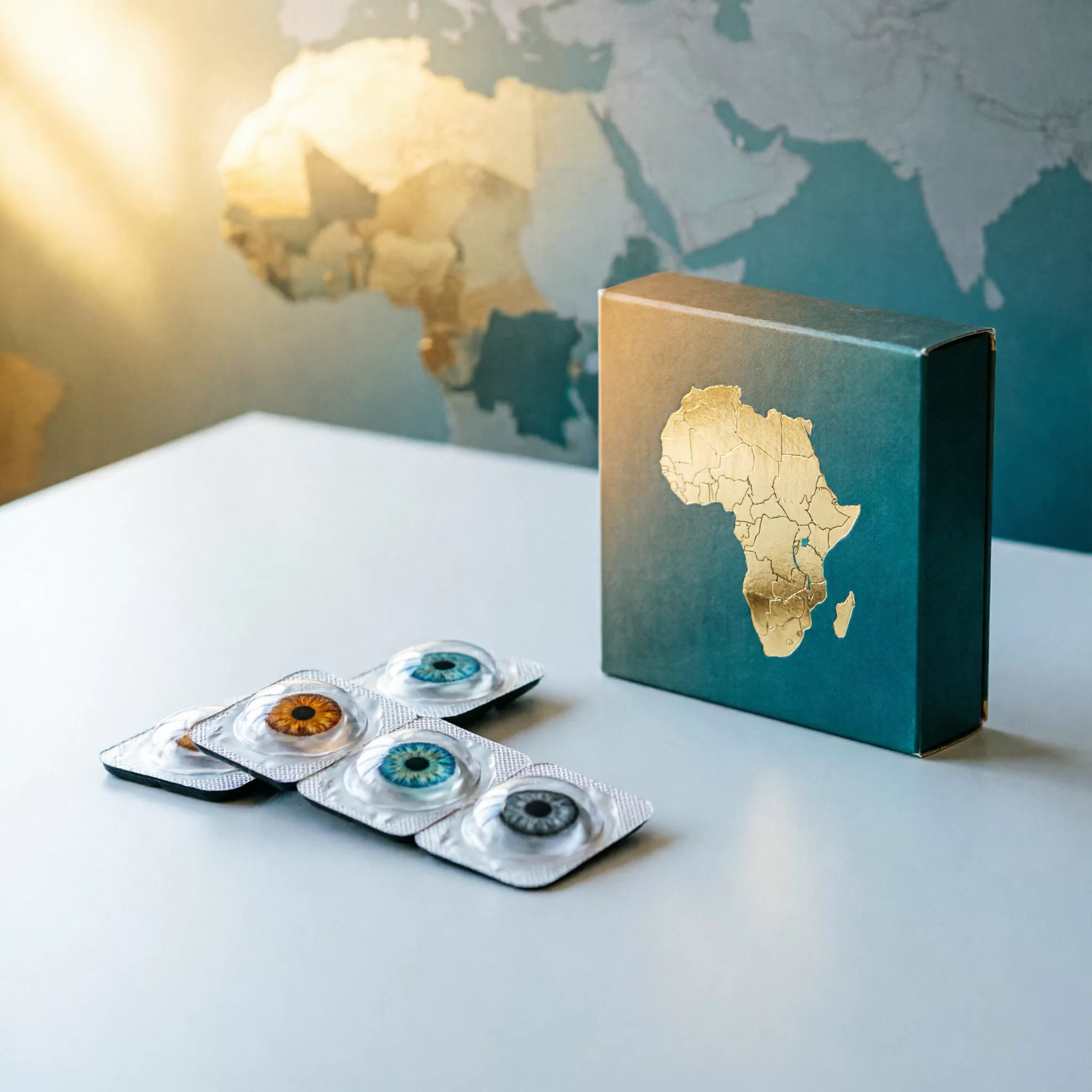africa colored contact lens market