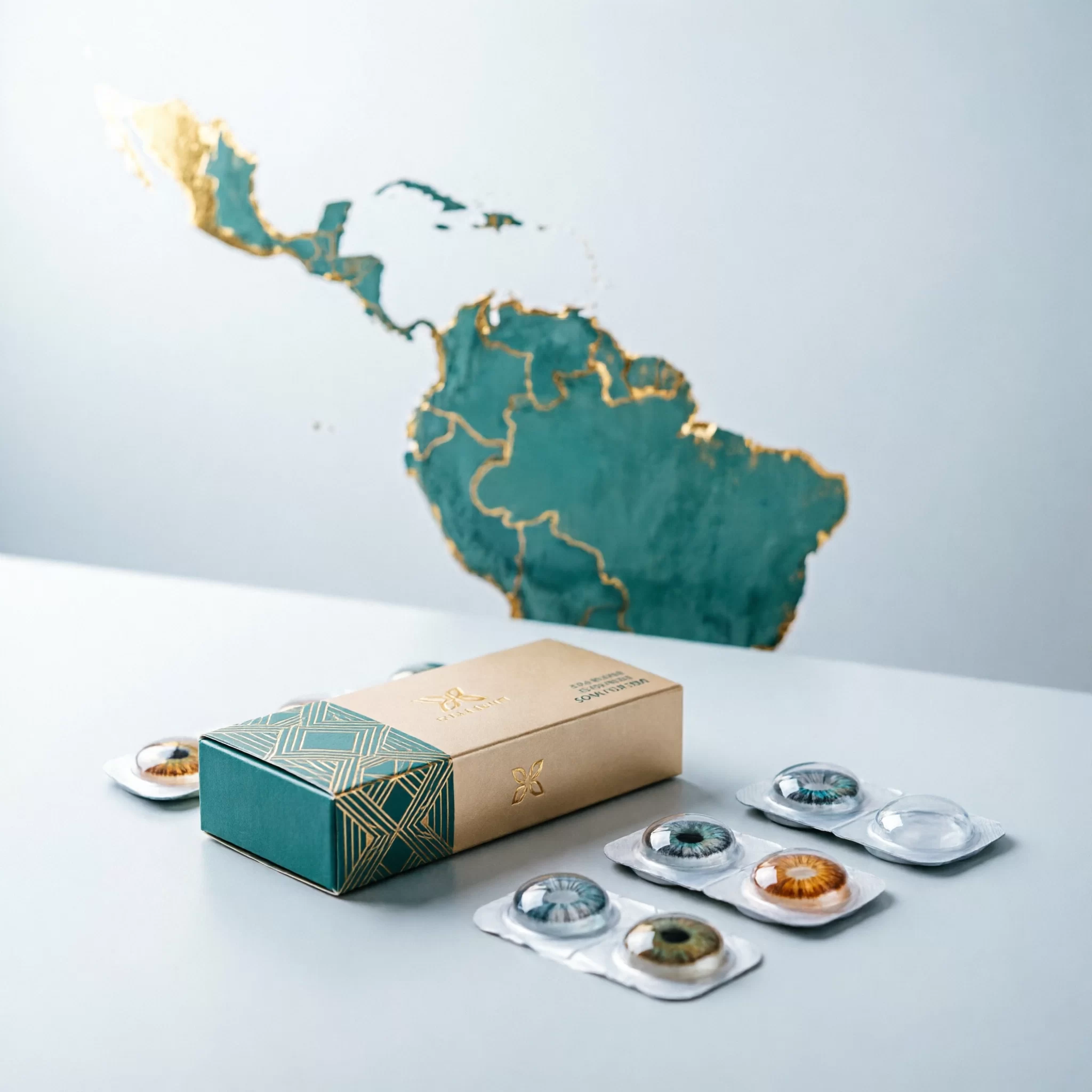 latin america colored contact lens market