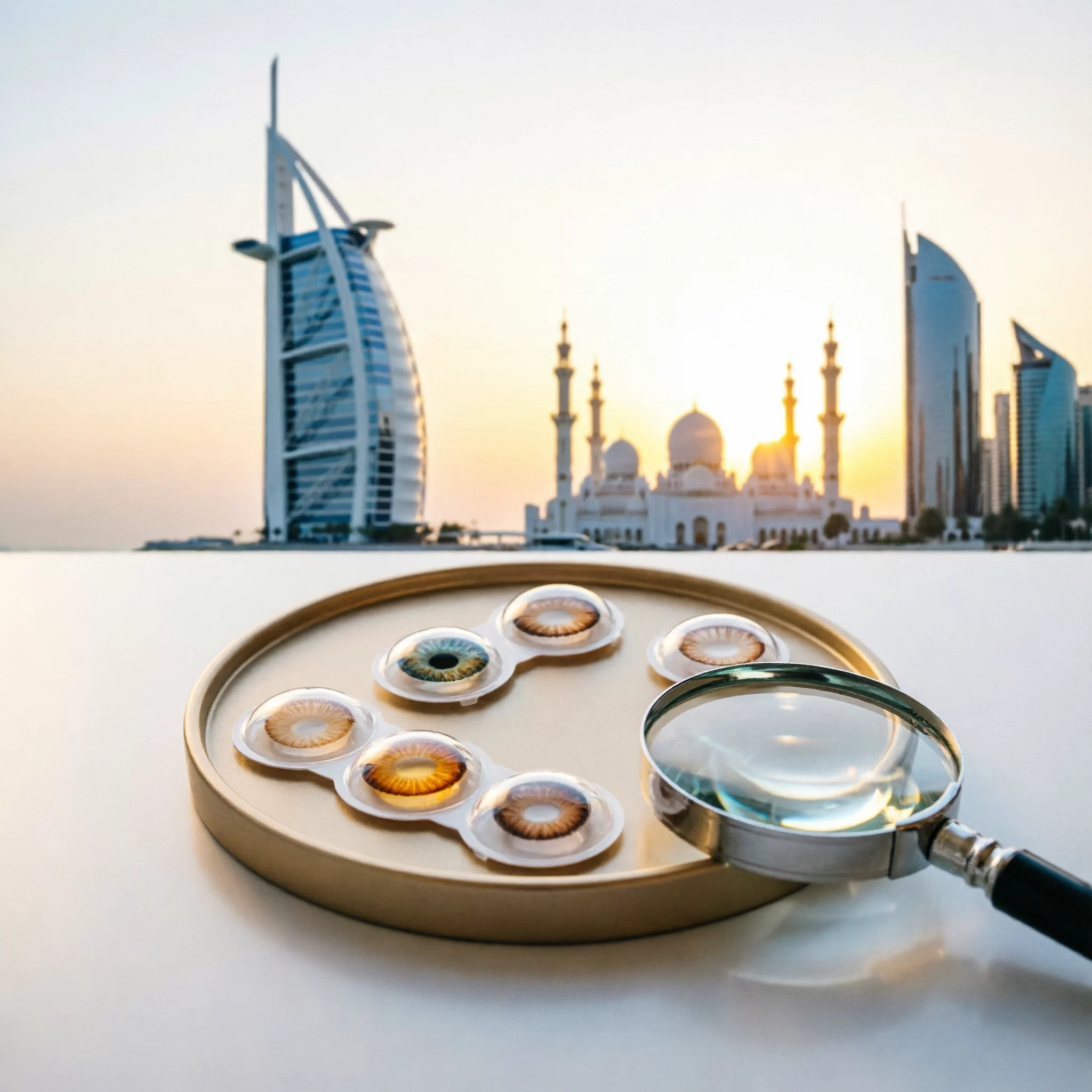 middle eastern colored contact lens market