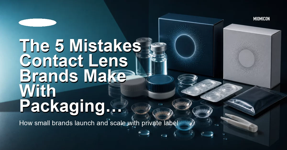 The 5 Mistakes Contact Lens Brands Make With Packaging (and How to Fix Them)