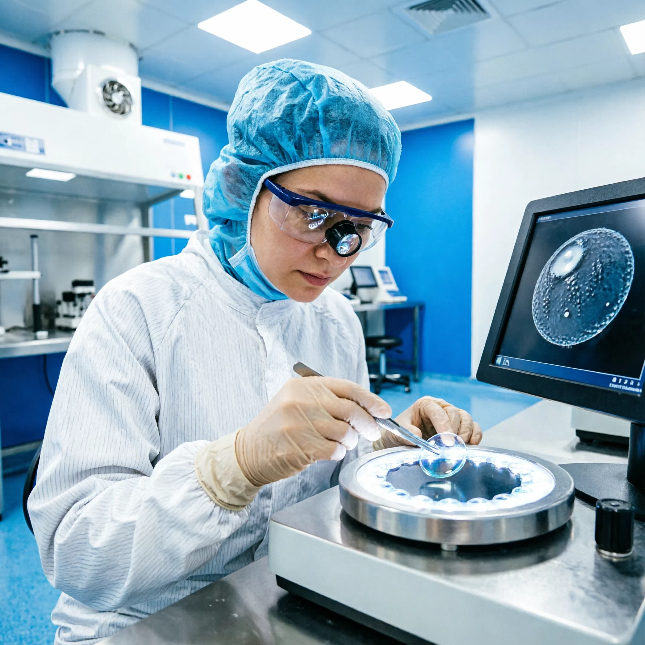 contact lens quality control manufacturer