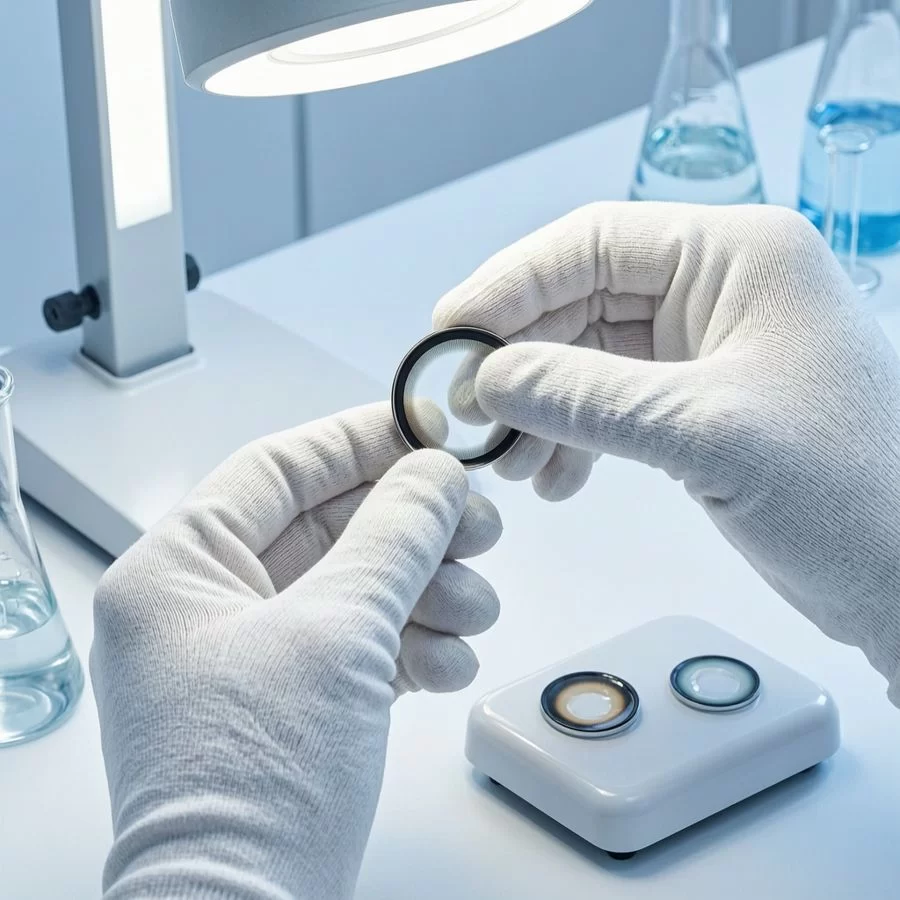 contact lens sample inspection 0812