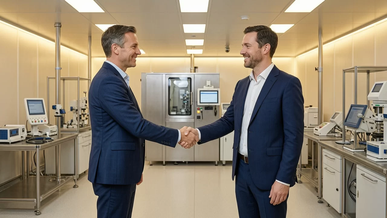 Contact lens manufacturing partnership